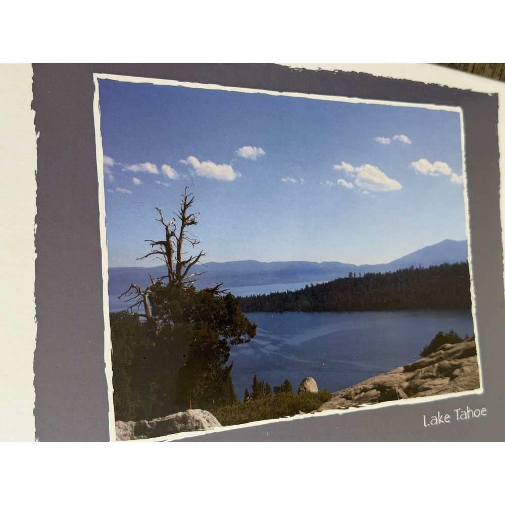 puzzleYOU Lake Tahoe Jigsaw Puzzle 1000 Piece NWT Scenic Landscape Nevada Gift